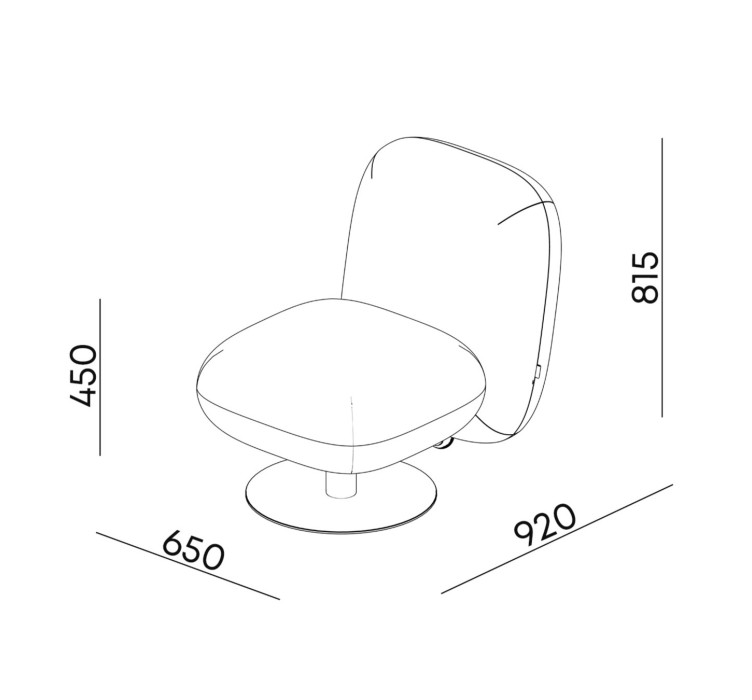 Поворотне крісло Circle10